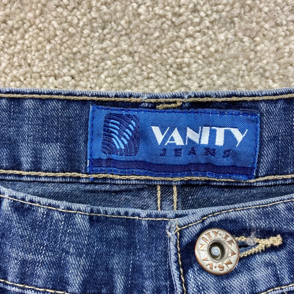 Vanity Jeans Bootcut Denim Women 29x33 Blue Medium Wash Mid Rise Fits (34x32)‎